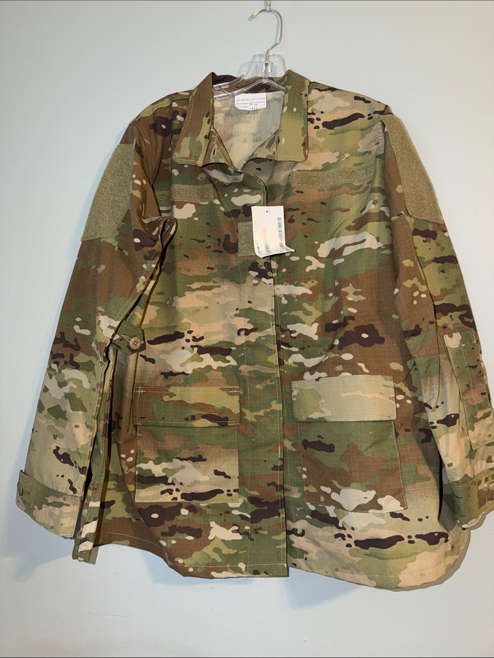 Army maternity Multicam Camouflage Field Jacket - Green/Brown size M  WOMEN